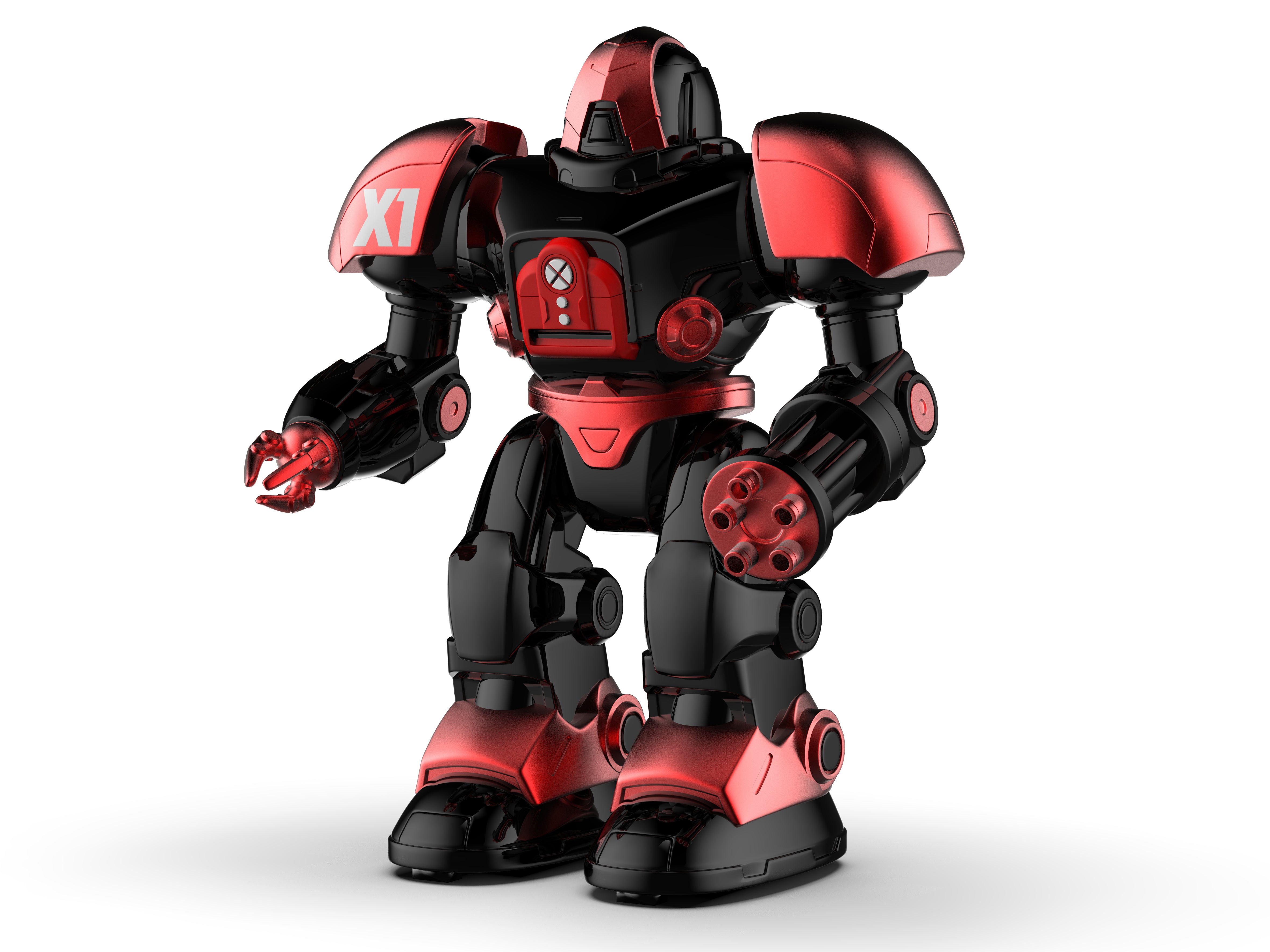 Robot sparadischi Rc con telecomando 29,5 cm
