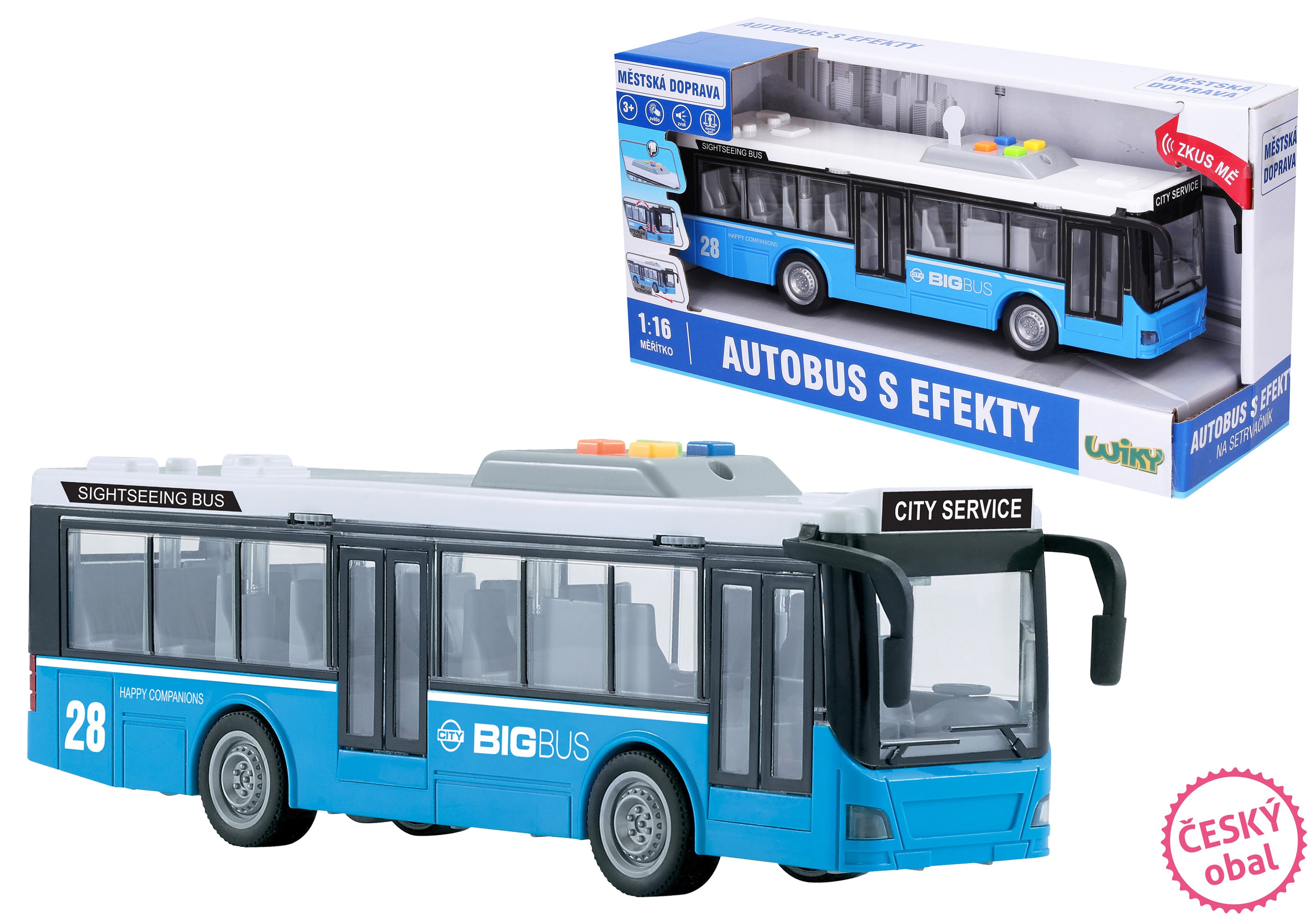 Bus With Effects 29 Cm - Czech Packaging