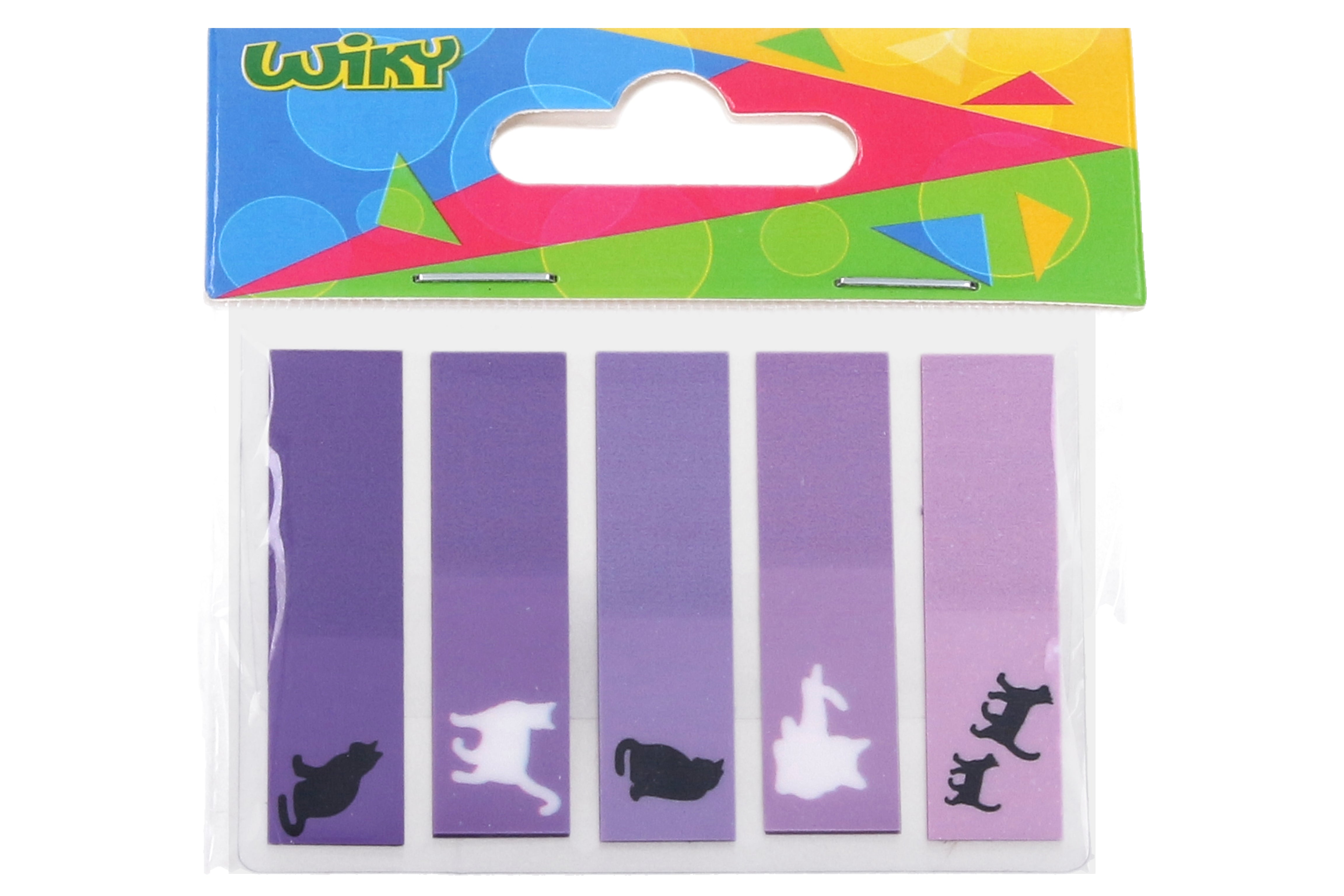 Self-adhesive Notepad 5x20 Strips - Cat