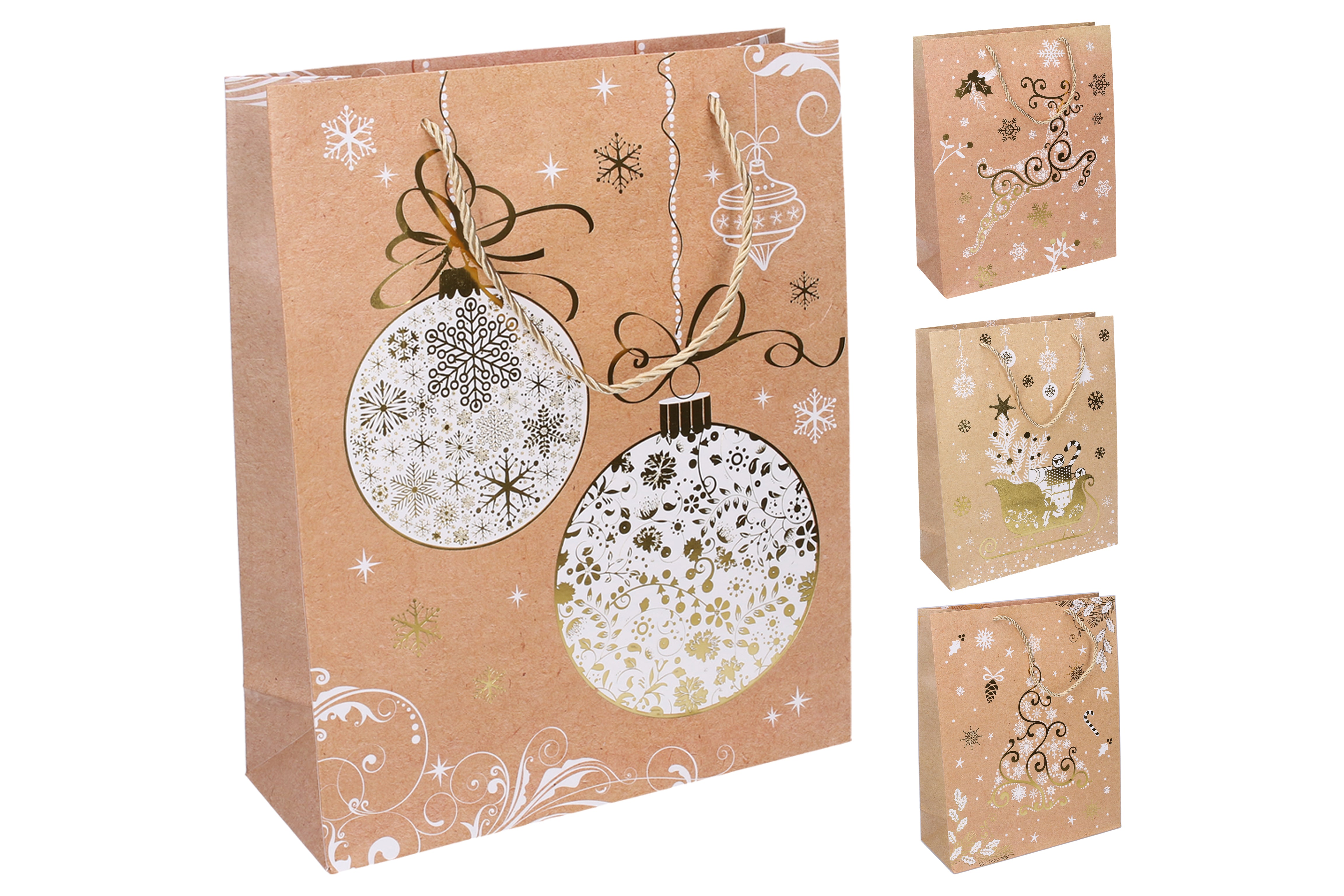 Saco de presente L 30x41,5x12 cm Natal