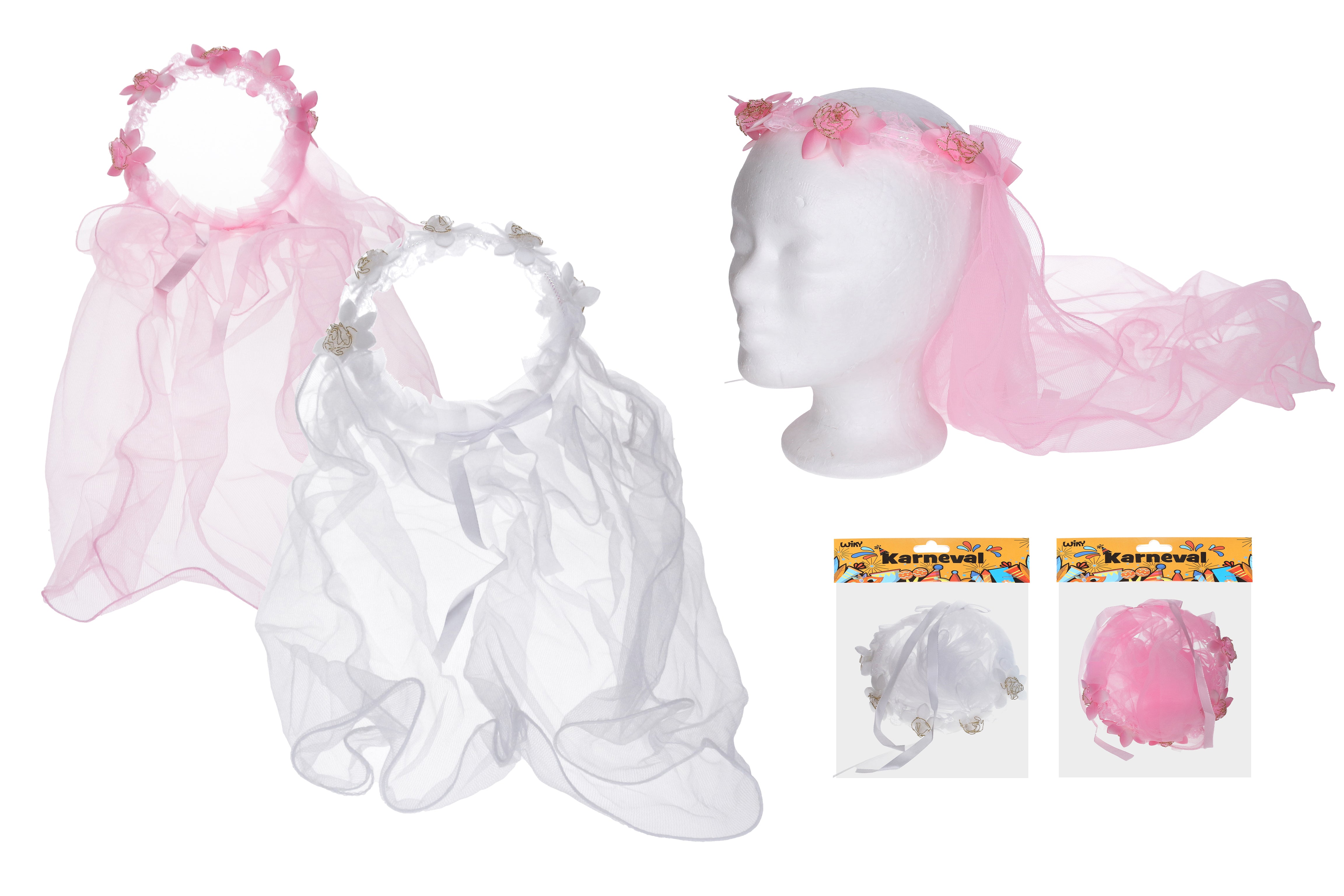 Conjunto Carnaval - Tiara com Véu