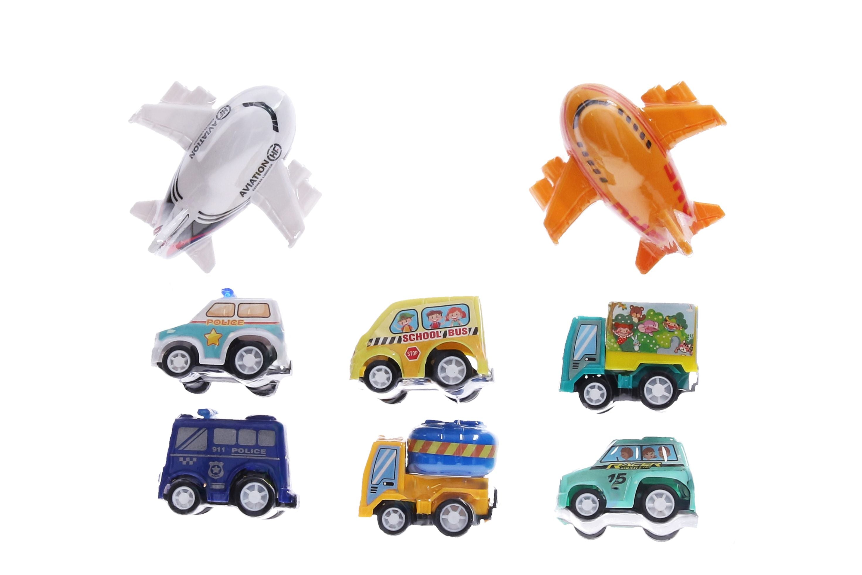Set Trasporto Urbano 8 Pz 7 Cm