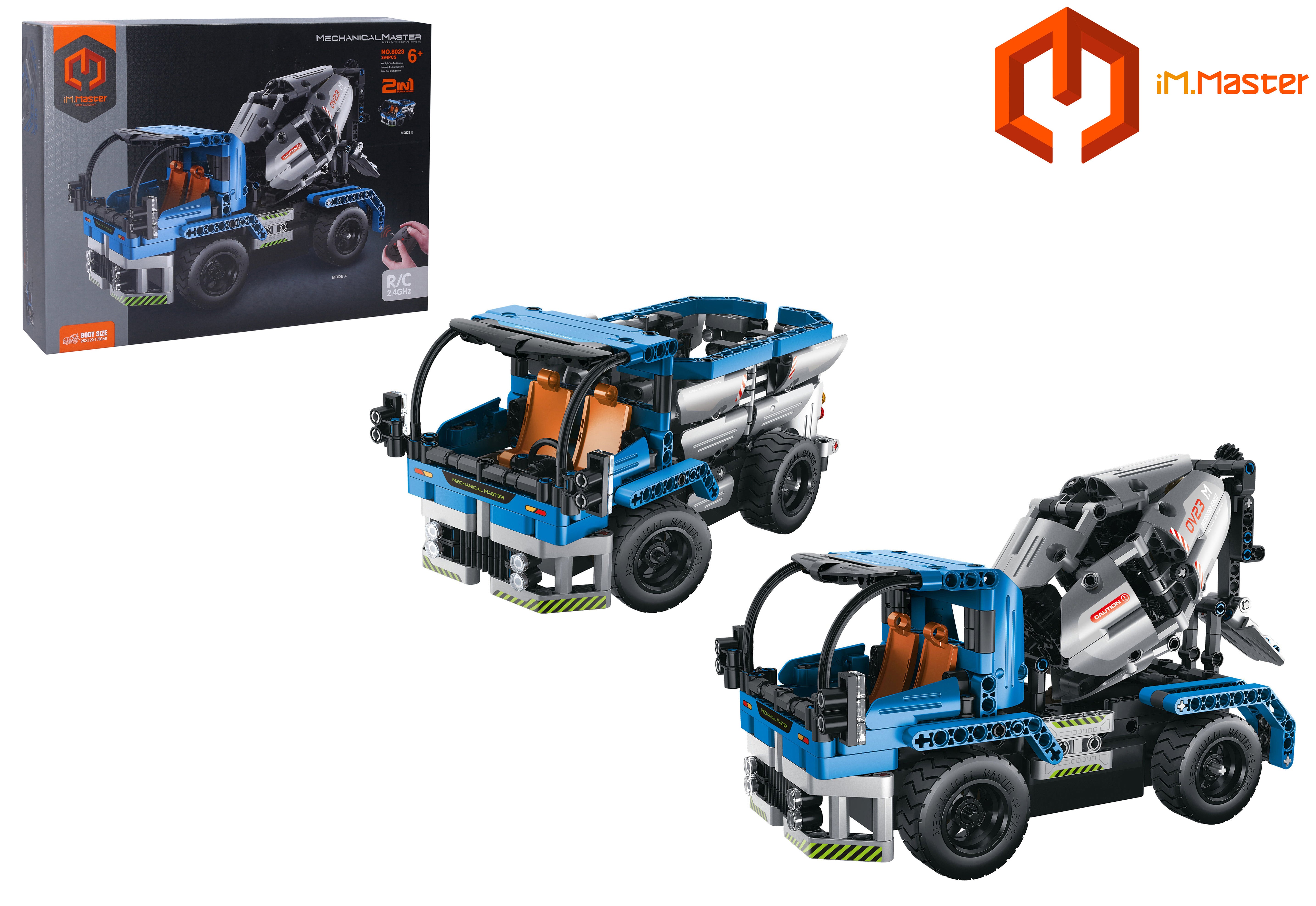 Kit Constructie Im.master Camion Si Betoniera 2in1 Rc 26cm