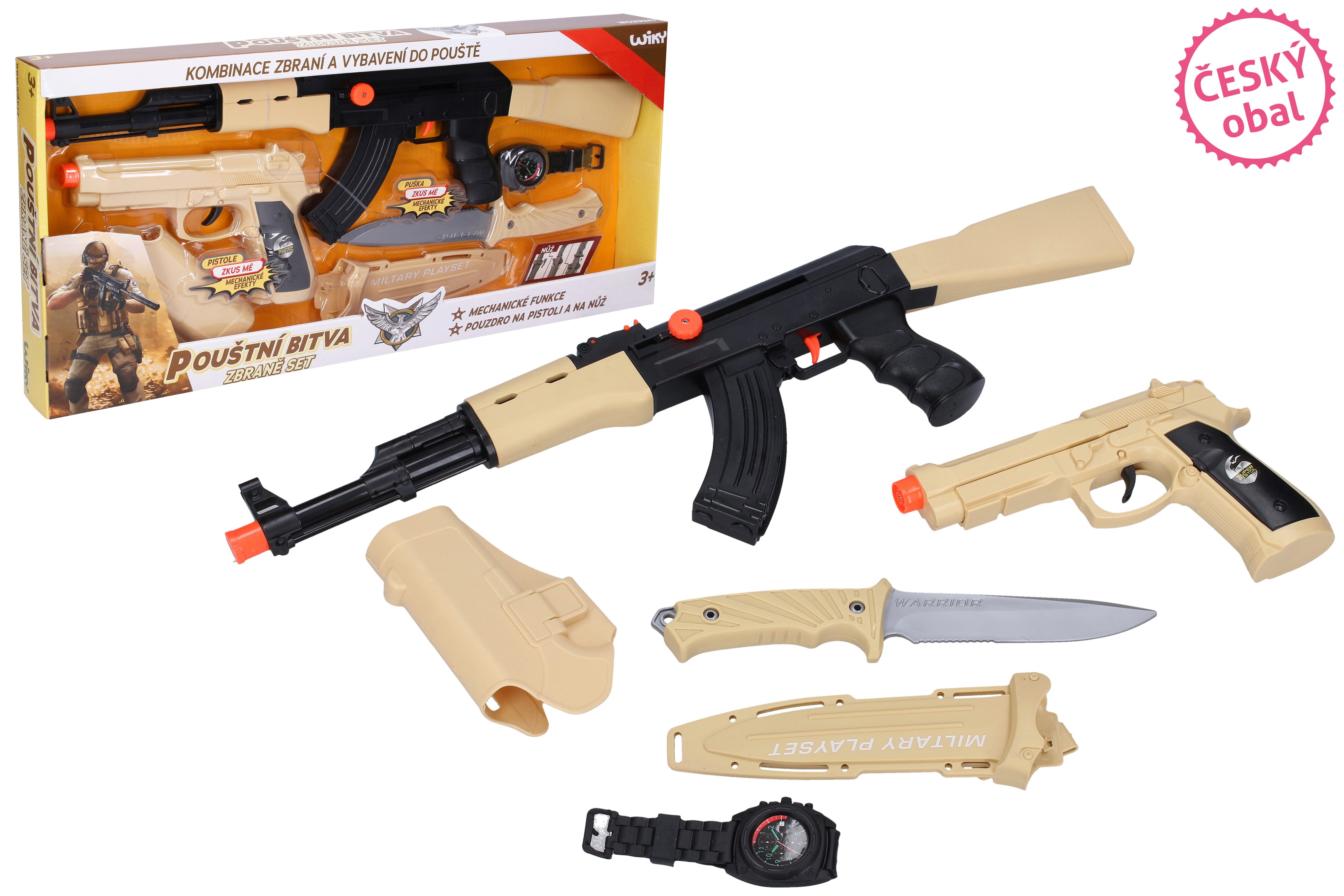 Desert Battle Rifle Set 52 Cm - Czech Packaging