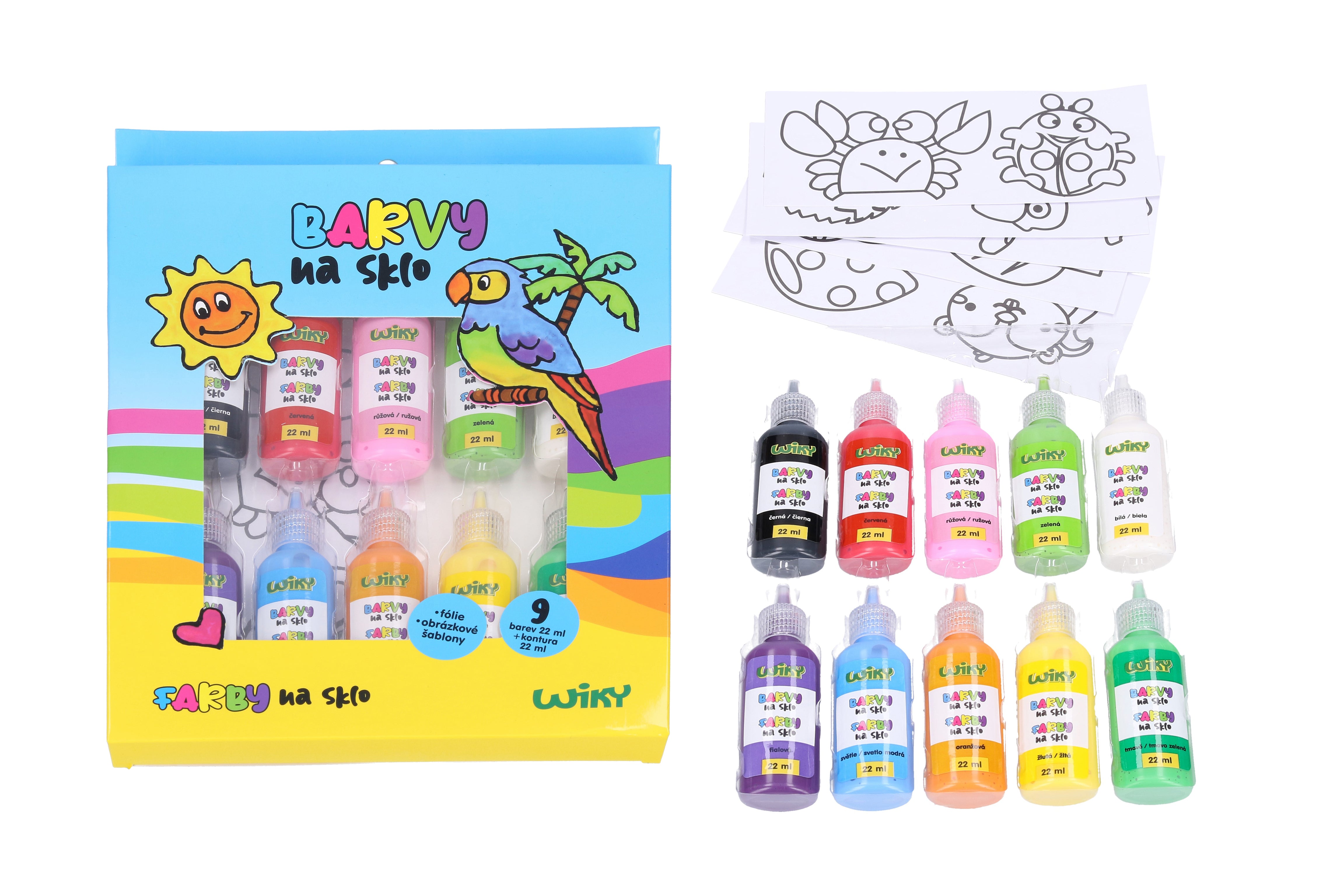 Glasverf 9+1 22ml