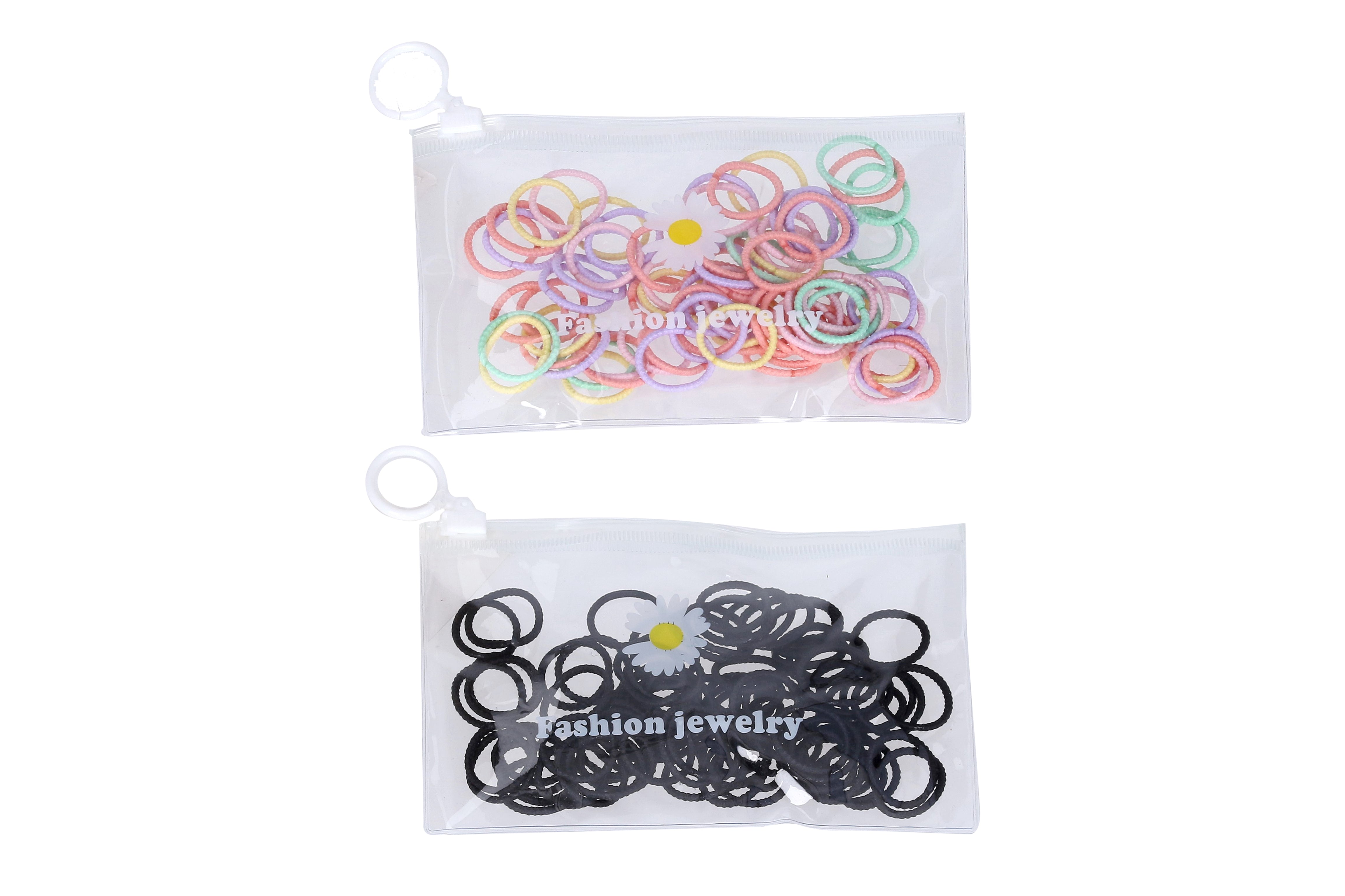 Accessorio Per Capelli - Fascia Elastica 80 Pz Diametro 2 Cm