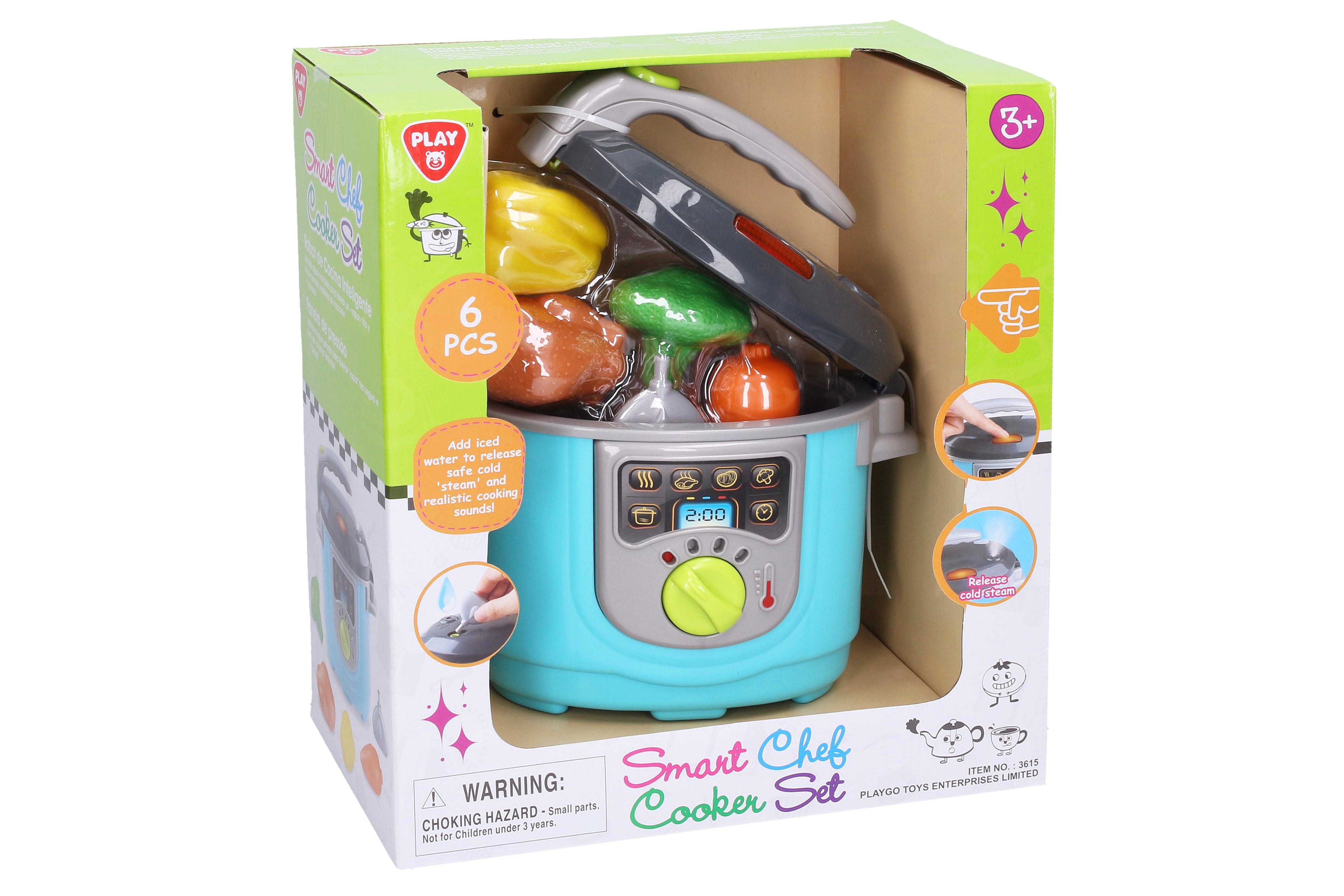 Playgo Pot med damp og effekter 16cm