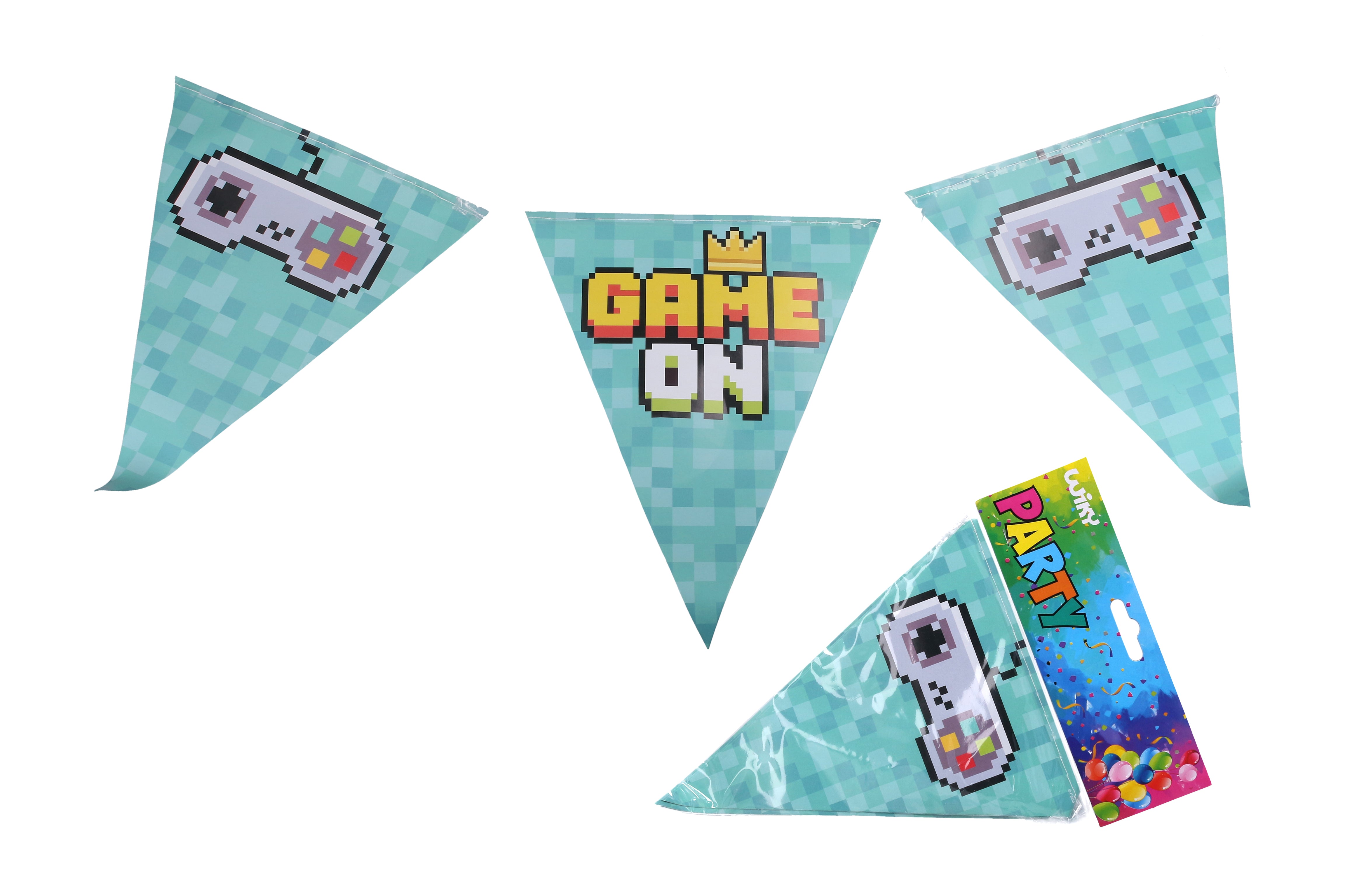 Party Flags Game 16x20 Cm 8 Pcs.