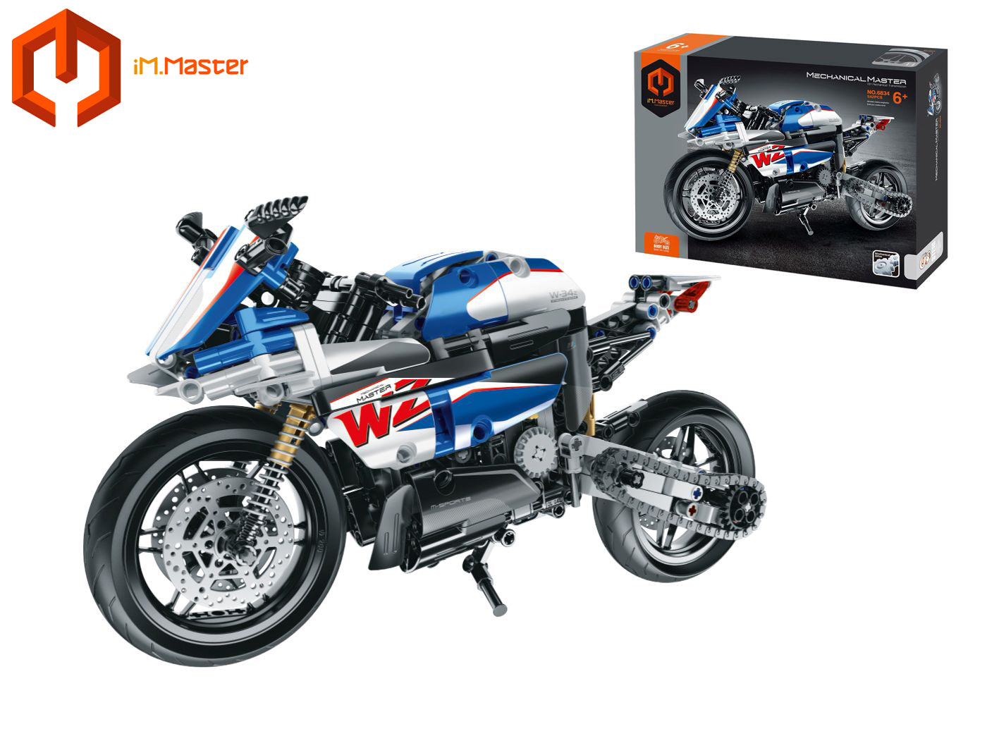 Im.master Kit Moto Azul 32,4x17x11 Cm