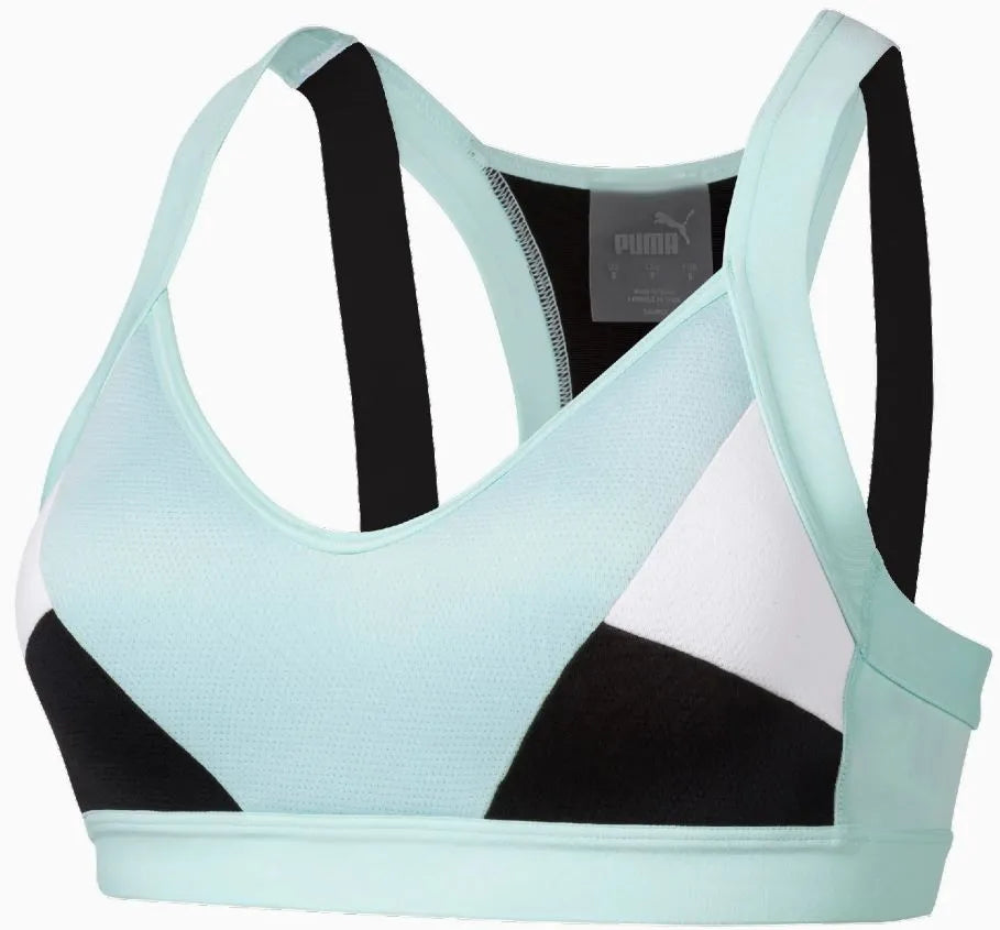 Sutien sport pentru femei Puma Density Bra H Mint Blue