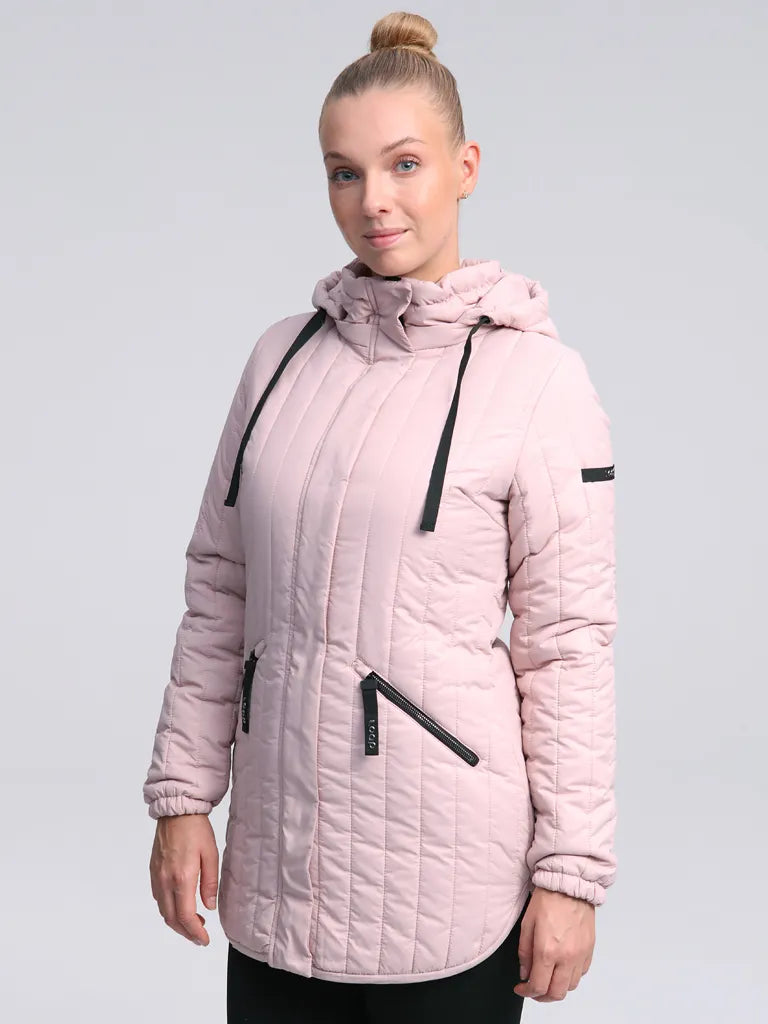Női télikabát cipó Jenina pink xs