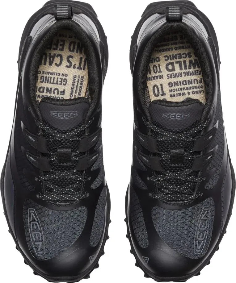 Women's Shoes Keen Wmns Zionic Wp Black/black Black