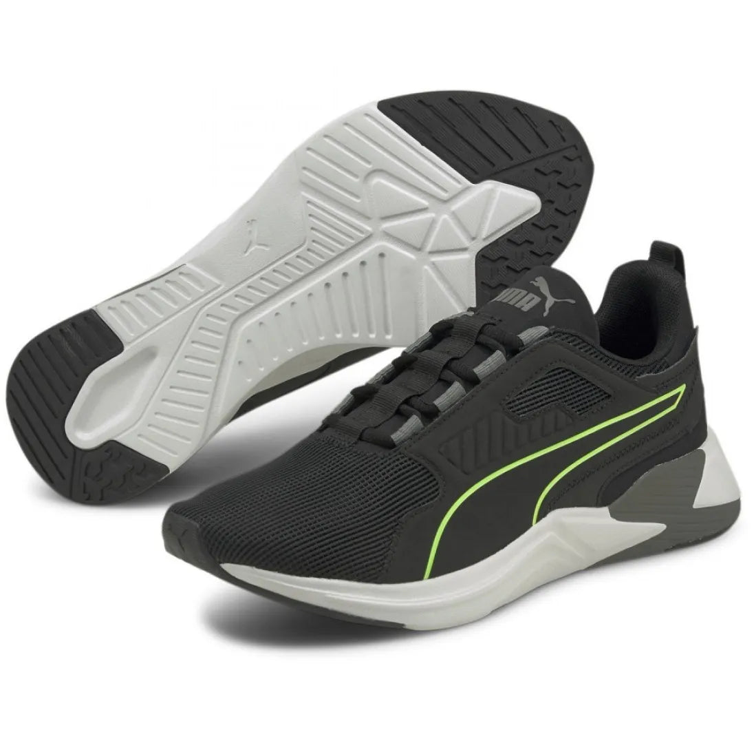 Baskets Puma Disperse Xt Noir Vert Gris Homme