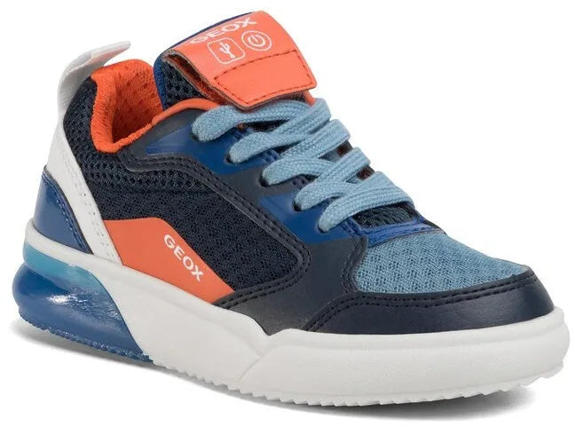 Calçado infantil Geox Jr Grayjay tênis azul escuro