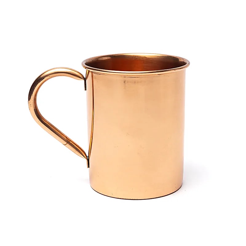 Copper Mug Mandala Etched - ±450 Ml