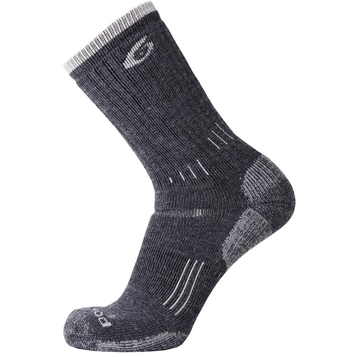 Point6 Trekking Heavy Crew Gray