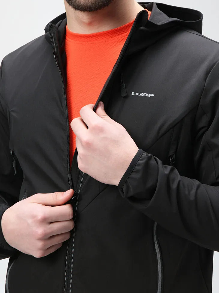 Мъжко софтшел яке Loop Ural Black
