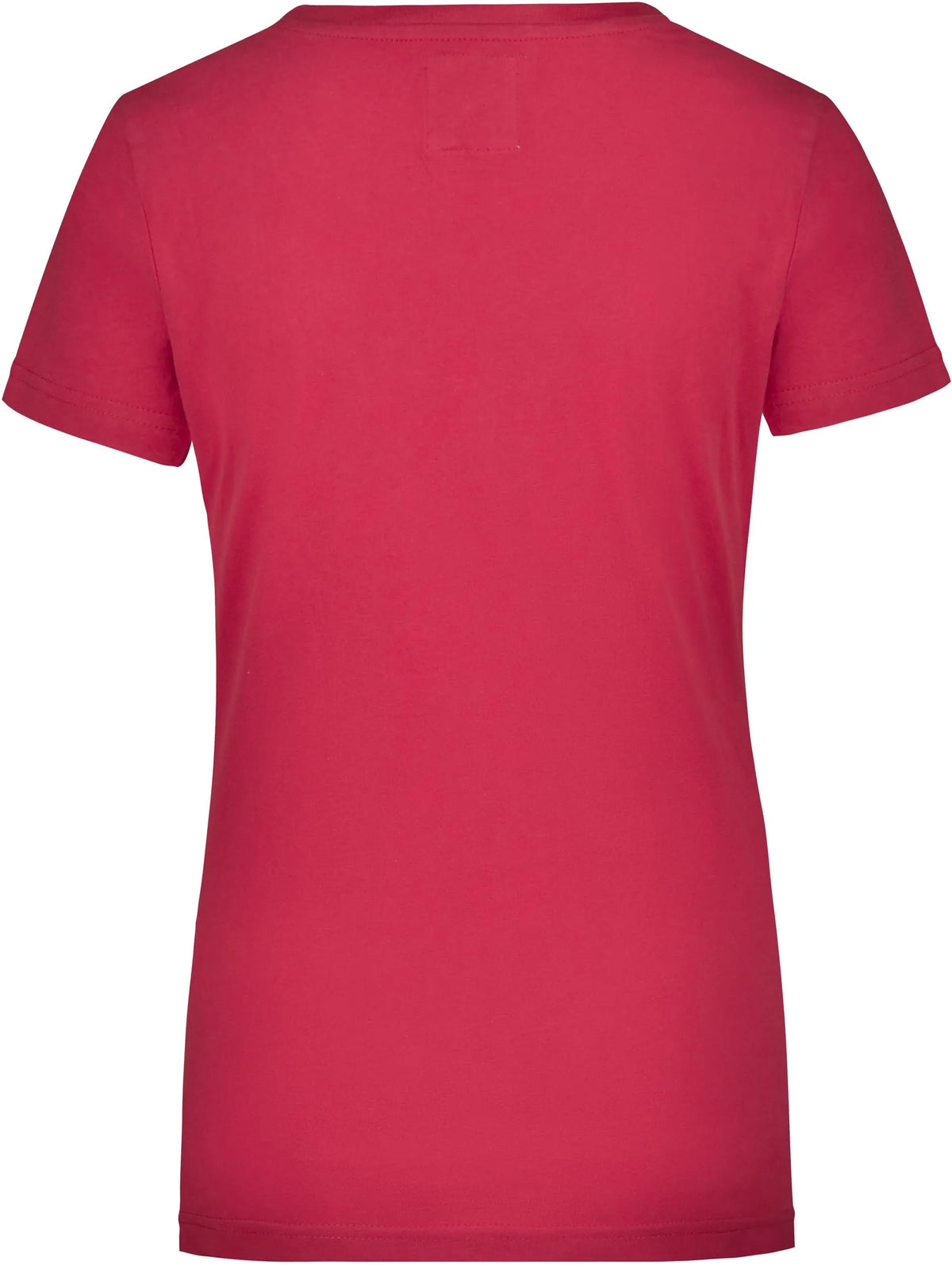 Camiseta feminina James & Nicholson camisa vintage rosa