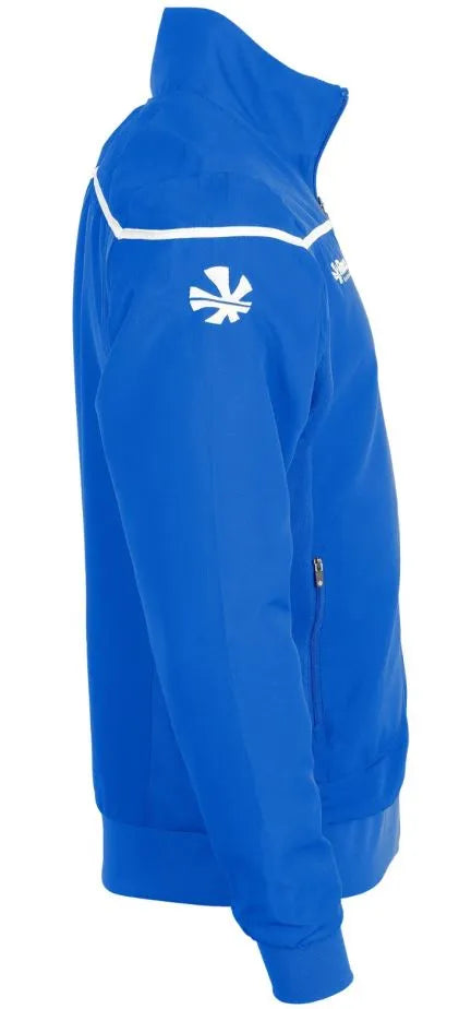 Heren reece varsityjack koningswit blauw xl