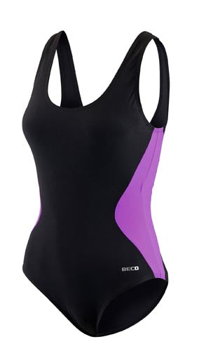 Beco Body Shaping Swimsuit C-cup Black/berry Color