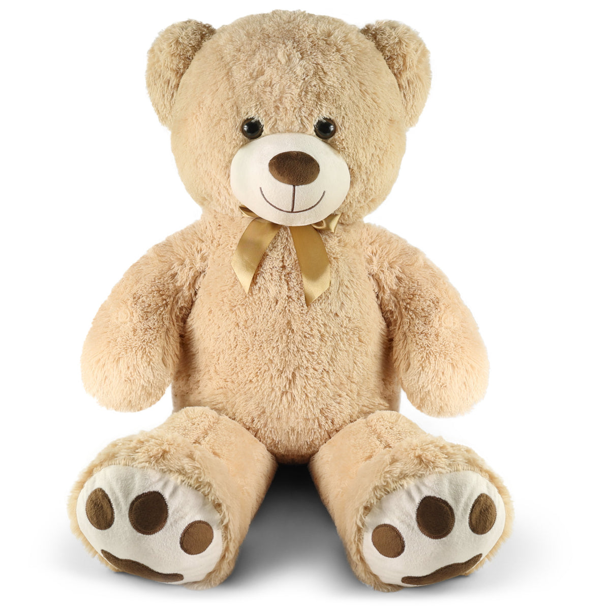 Urso de pelúcia grande Fido com etiqueta 100 cm