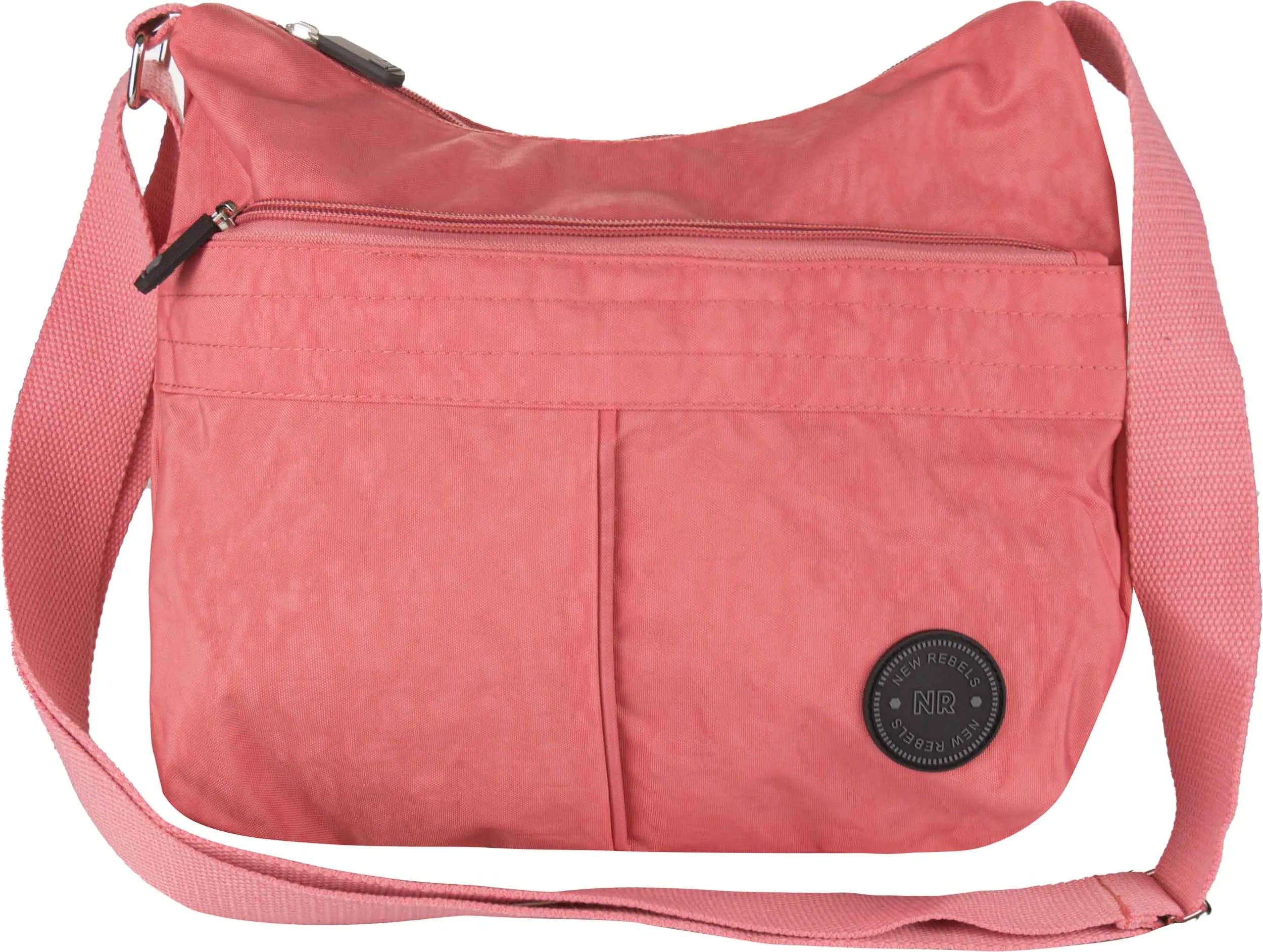 Damentasche New Rebels Crincle Top Zip Soft Pink