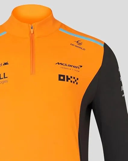 Sweat Enfant Mclaren Jr Rp Quarter Zip Gris