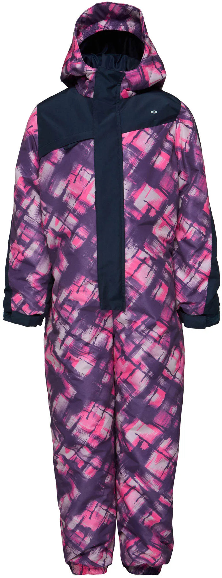 Lúb jumpsuit leanaí cuven dblue-corcra gorm 98