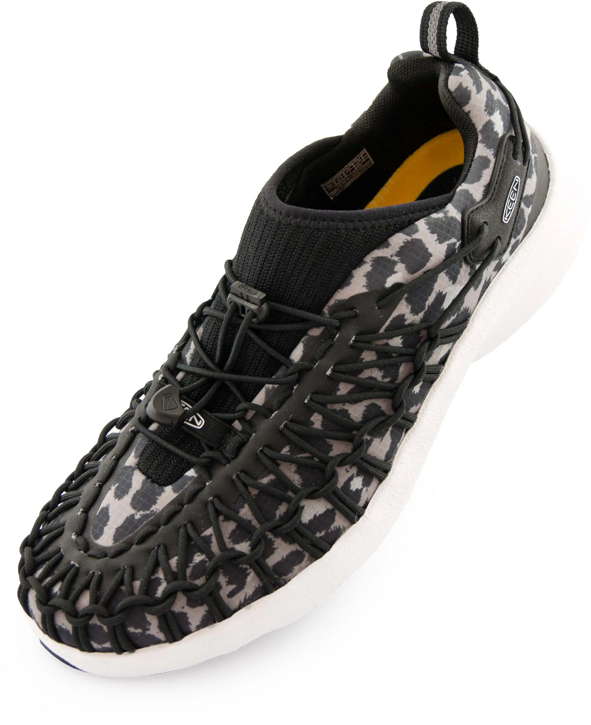 Keen Wmns Uneek Sneaker Animal Print/blanc Noir