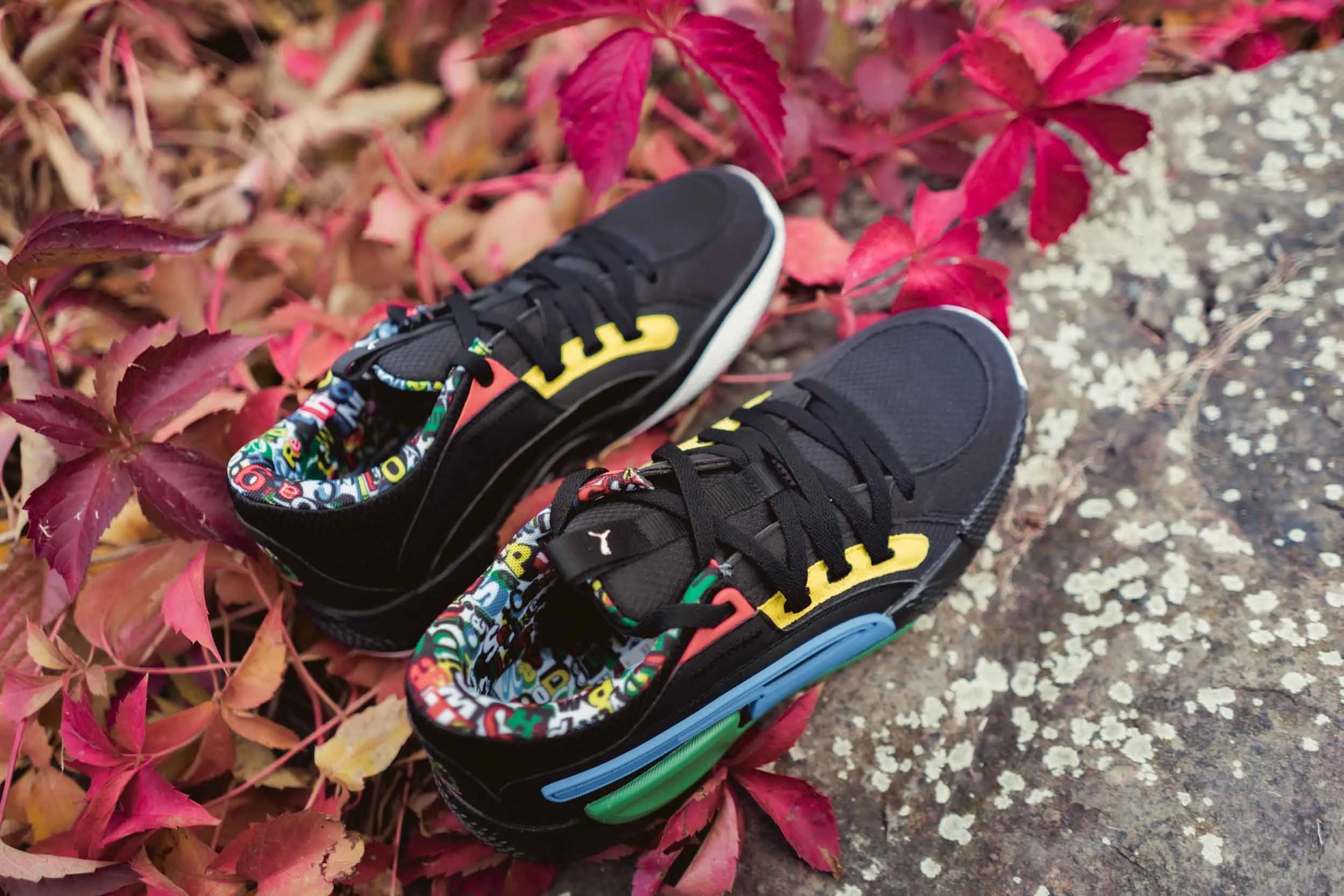 Puma Court Rider Chaos Trash Talk fekete uniszex cipő