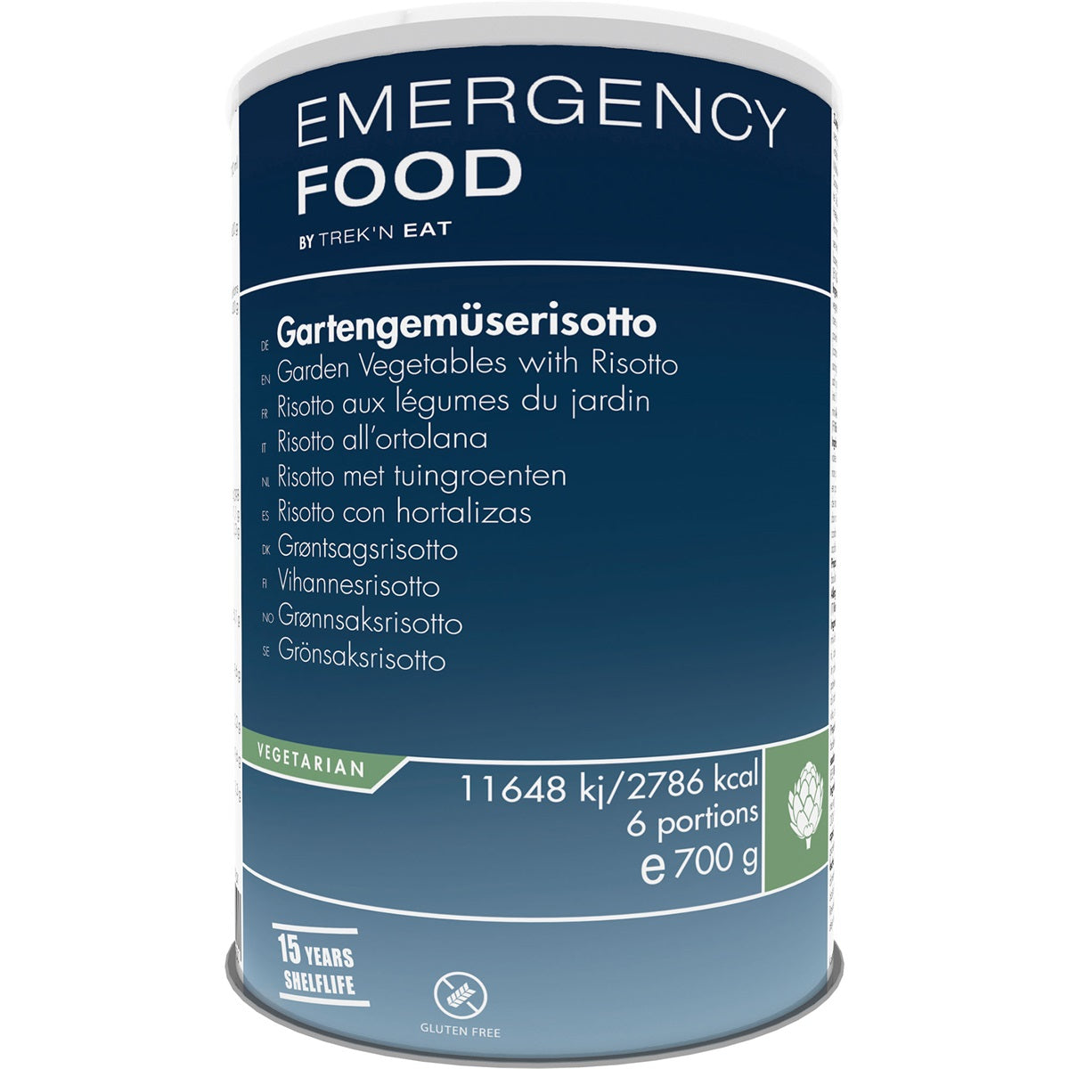 Trek'n Eat Emergency Food Garden Vegetables With Risotto