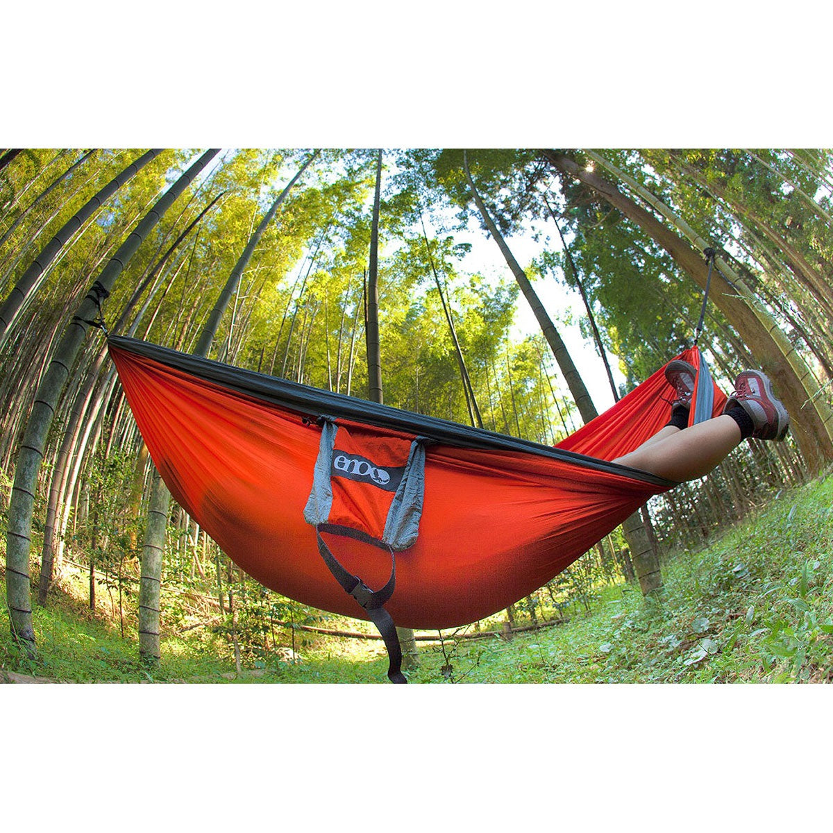 Eno Doublenest Deluxe Orange / Gray