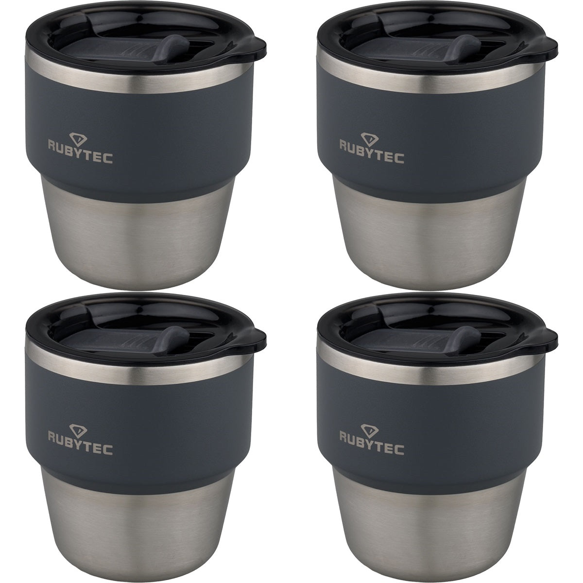 Rubytec Shira Dailyshot 0.175l Gray (4-pack)