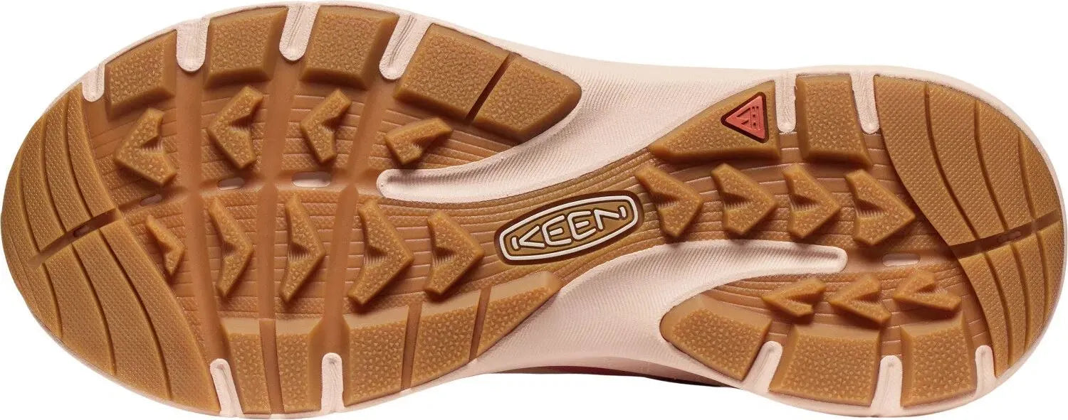 Women's Shoes Keen Wmns Leiki Mid Wp Birch/cameo Rose White