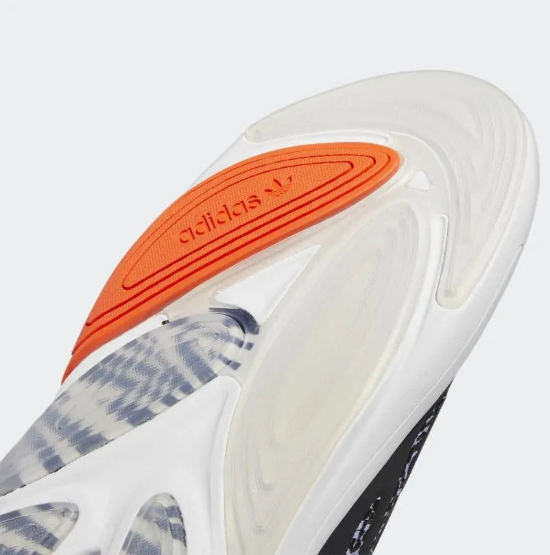 Buty Damskie Adidas Wms Ozellia Blk-wht-org Pomarańczowe