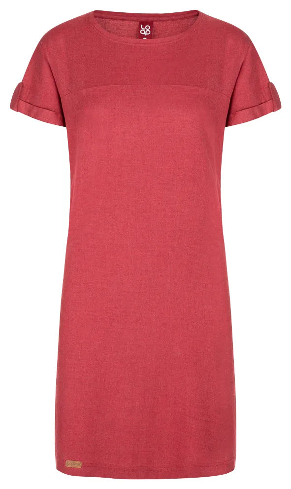 Damenkleid Loap Nebraska Rot
