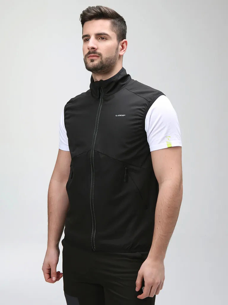 Gilet da uomo Loap Urylon Nero