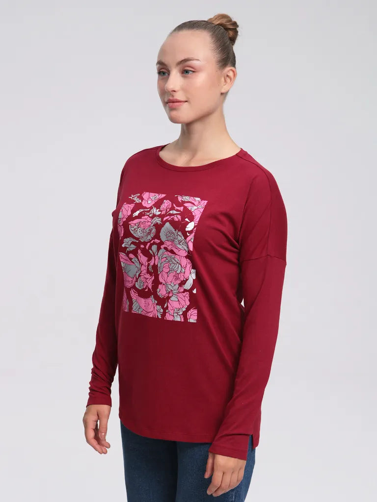 Damen-T-Shirt Loap Abrisima rosa l