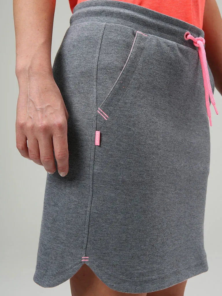 Gonna donna loop ecdora blu grigio xs