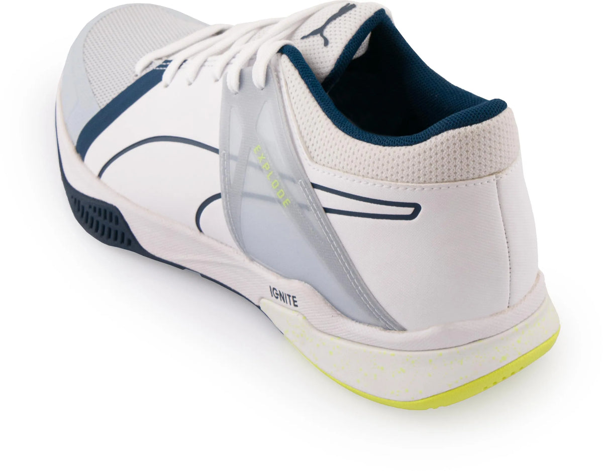 Puma Unisex Explode Xt Hybrid 2 Hvid-grå-gul Hvid