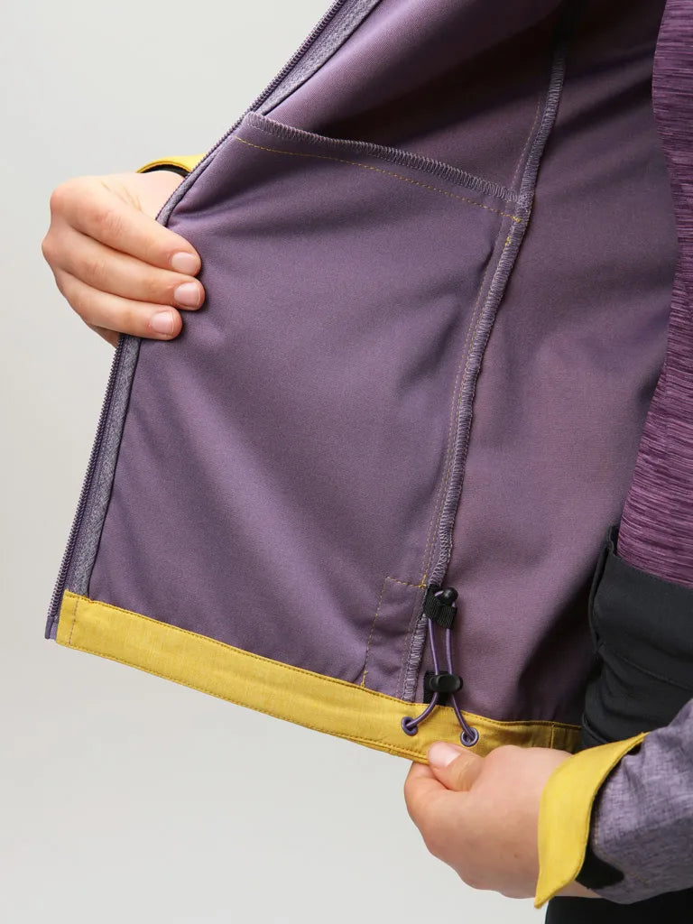 Chaqueta softshell mujer loap laskona amarillo l