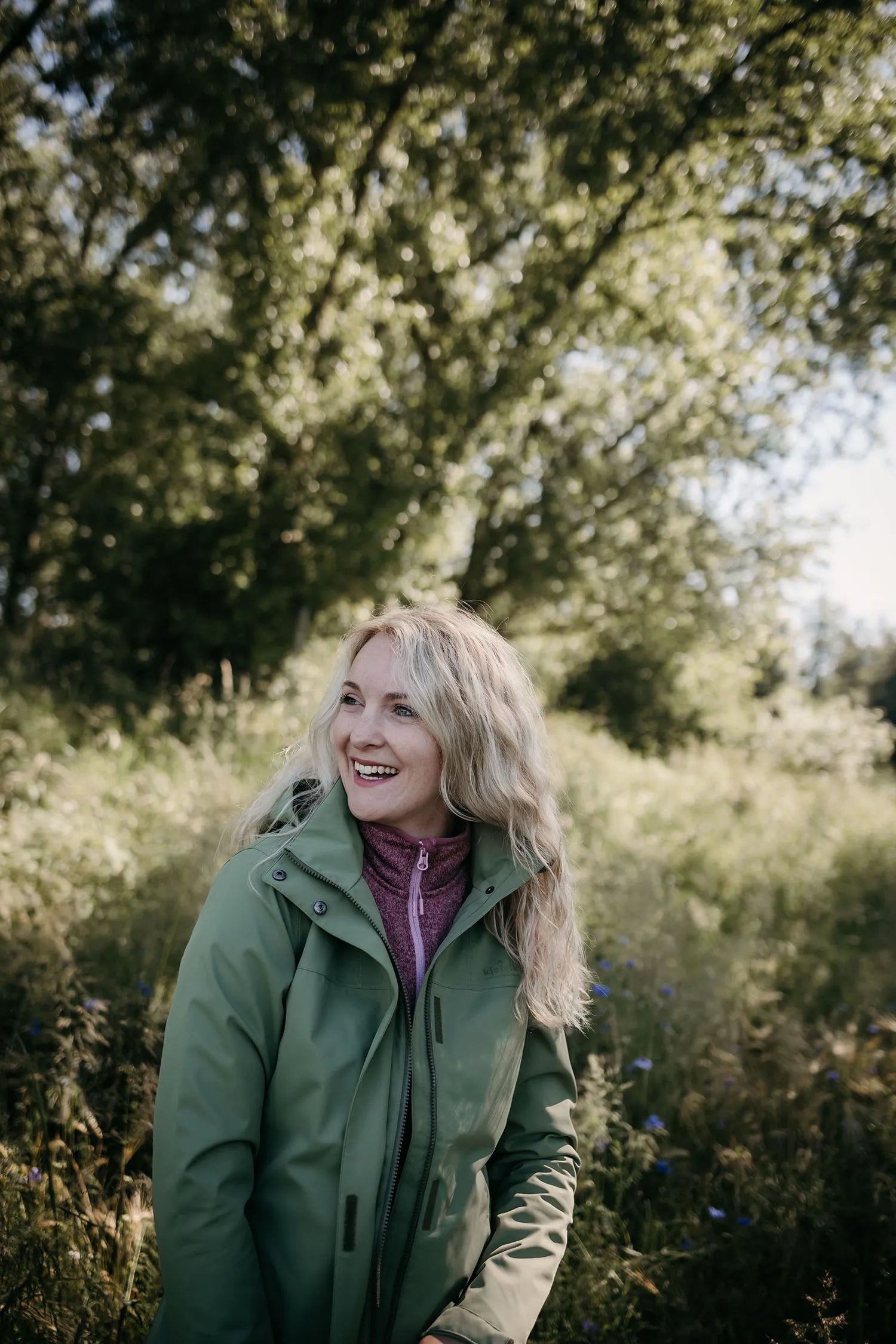 Abrigo softshell de mujer kjelvik nova verde s