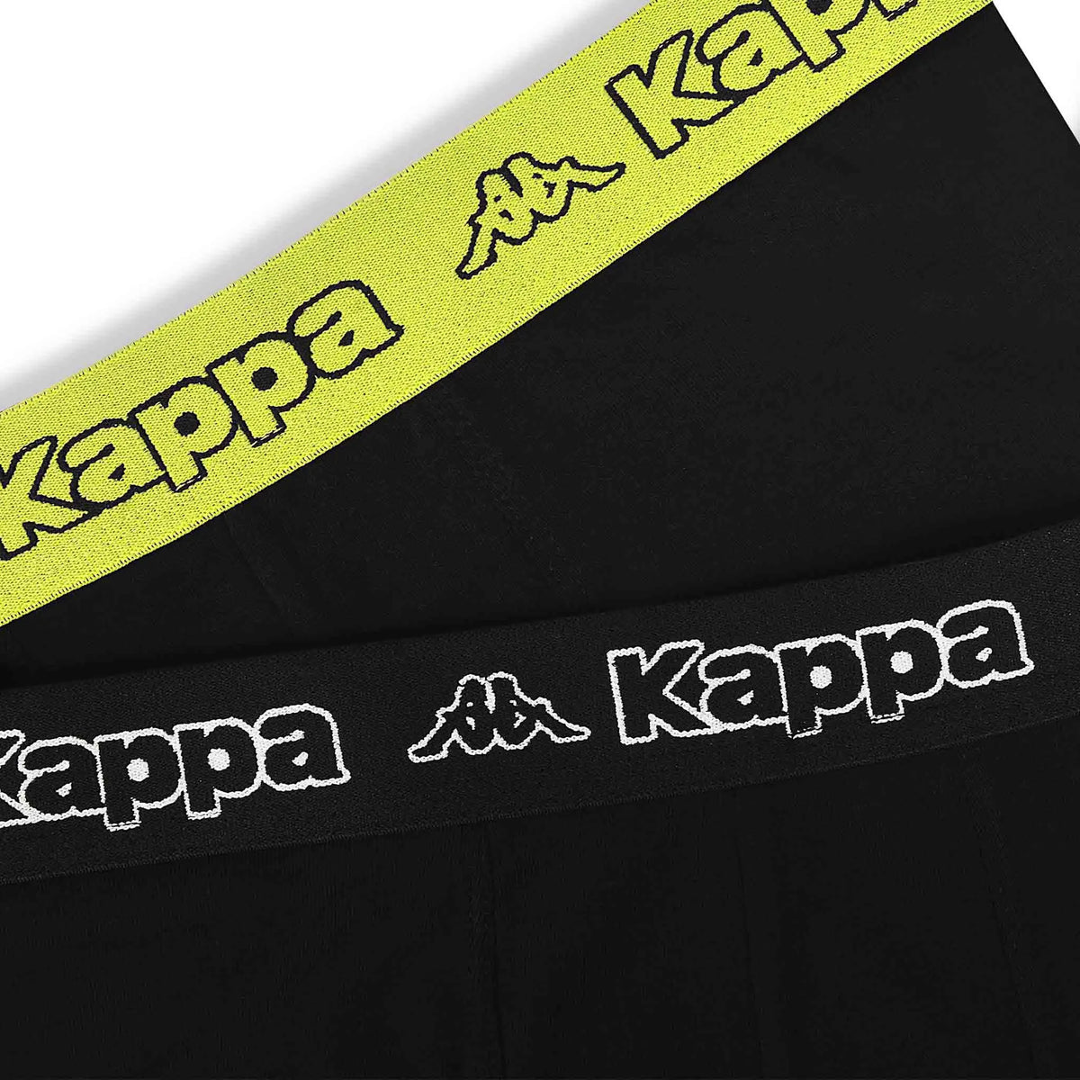 Boxershorts Kappa Boxershorts 2er-Pack Schwarz/Limeade Schwarz