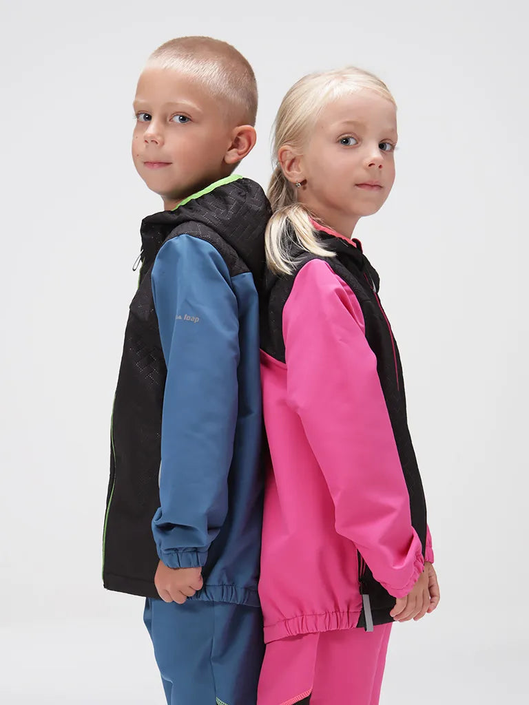 Kinder Funktionsjacke Loap Uranix Pink