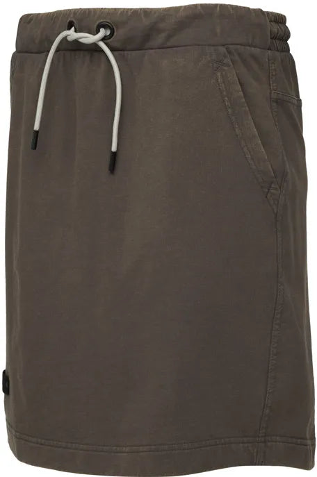 Lúb sciorta na mban derena gry grey l