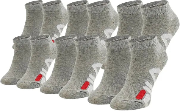 Kindersokken Fila Stocaí Invisible 6-Pack Uni Grey Grijs 31-34