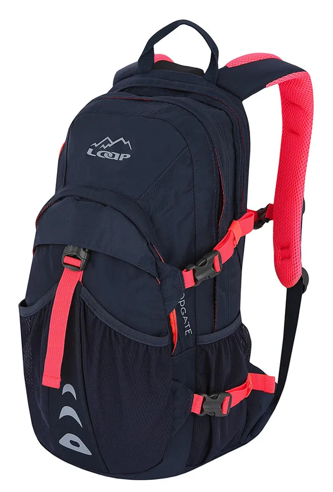 Lúb backpack rothaíochta topgate dblu grey