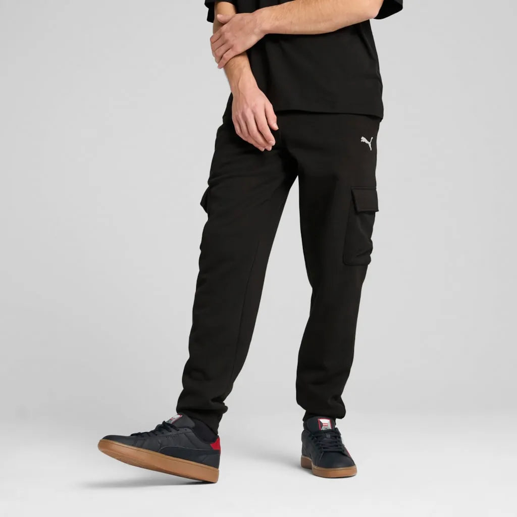 Pantalon Cargo Ess Fl Cl Noir