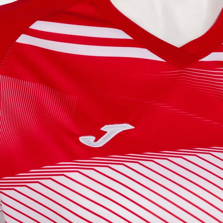 Dámské tričko joma supernova ii bílo-červené l