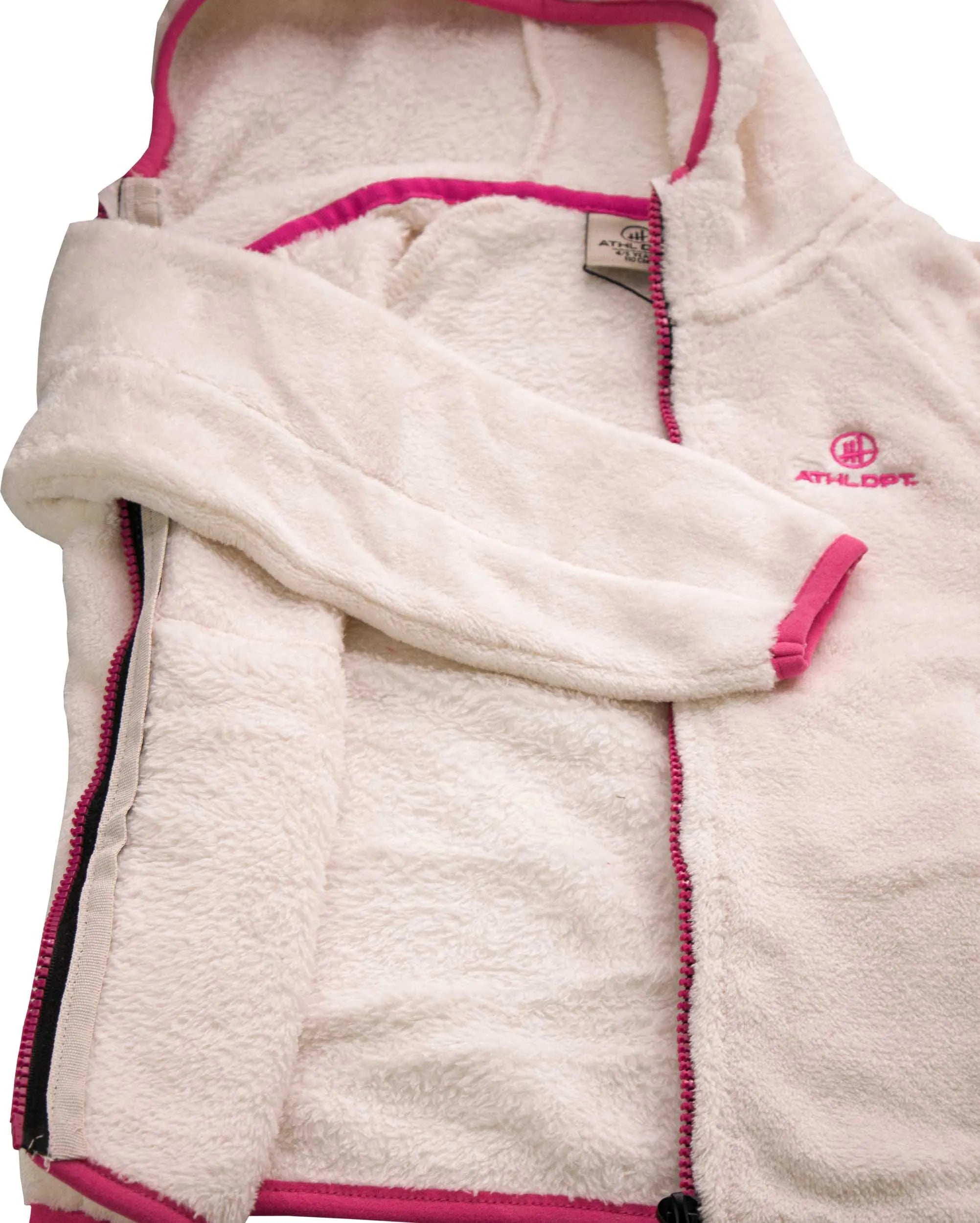 Moletom infantil athl. dpt zowia marfim branco 152-158